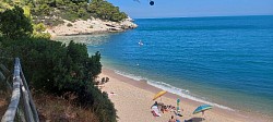 Ausblick auf unseren Strand